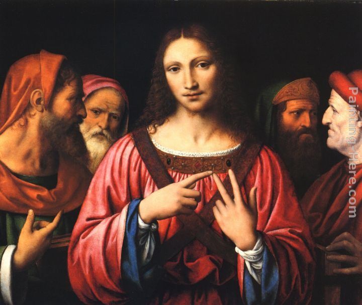 Bernardino Luini Christ disputing with the Doctors